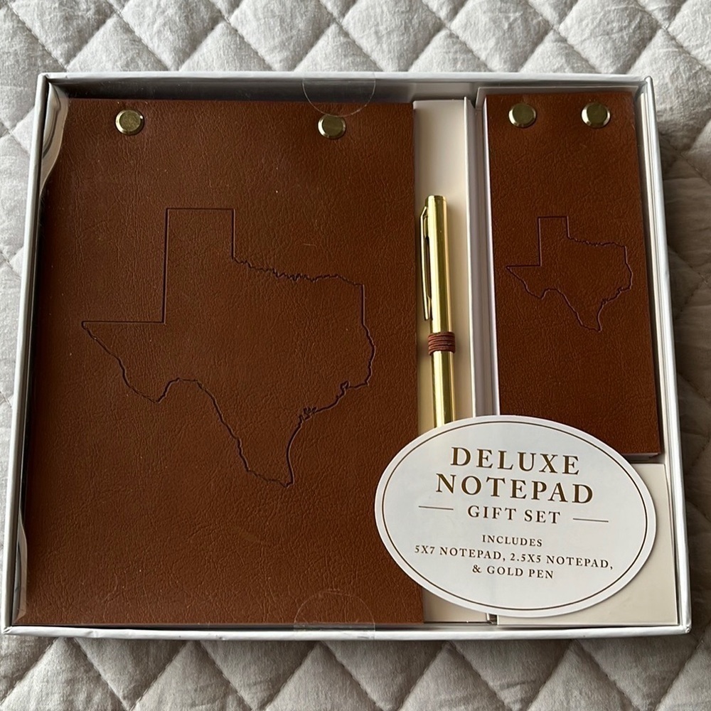 Eccolo 3-piece notepad gift set